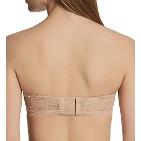 Natori Adapt Bandeau Underwire Strapless Bra Cafe NWT 729313 Size 32B - Picture 2 of 5